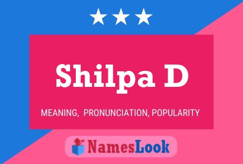 Shilpa D 名字海报