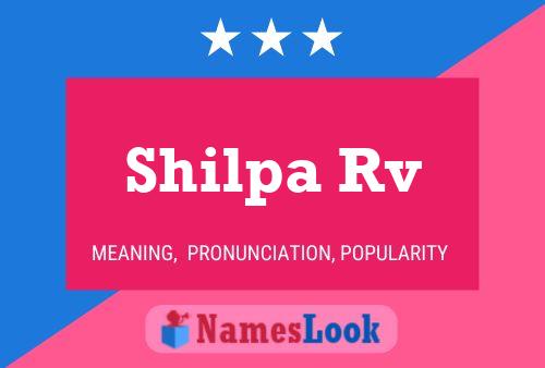 Shilpa Rv 名字海报