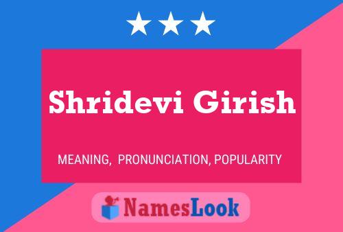 Shridevi Girish 名字海报