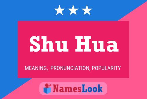 Shu Hua 名字海报