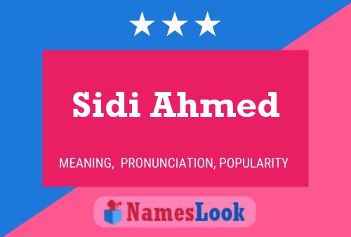 Sidi Ahmed 名字海报