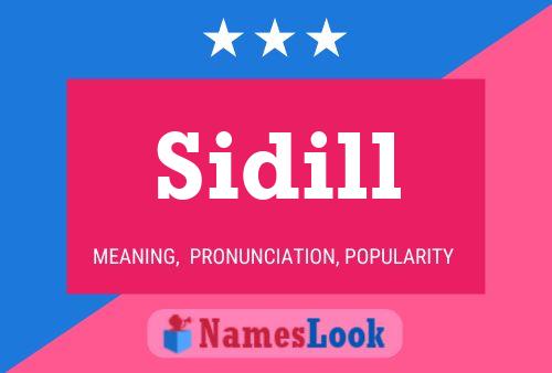 Sidill 名字海报