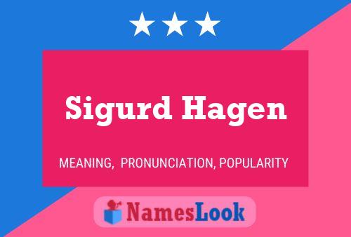 Sigurd Hagen 名字海报