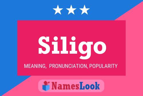 Siligo 名字海报