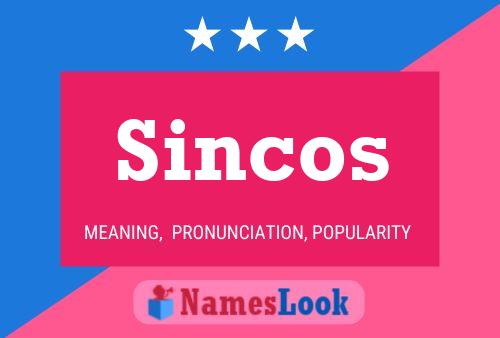 Sincos 名字海报