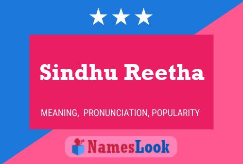 Sindhu Reetha 名字海报