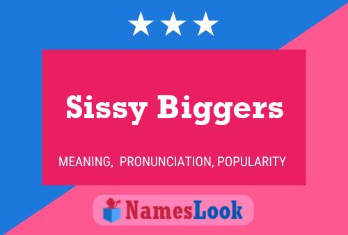 Sissy Biggers 名字海报