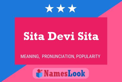 Sita Devi Sita 名字海报