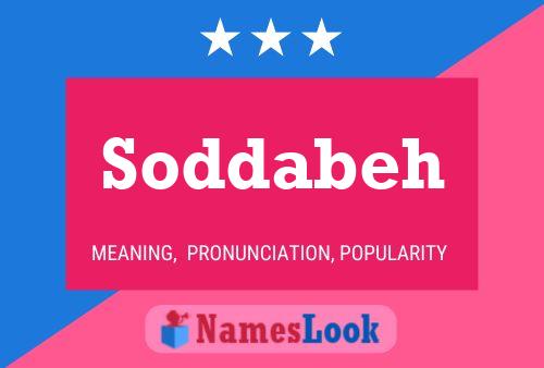 Soddabeh 名字海报