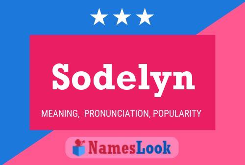 Sodelyn 名字海报