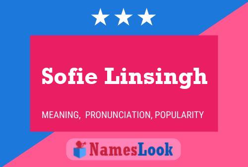 Sofie Linsingh 名字海报