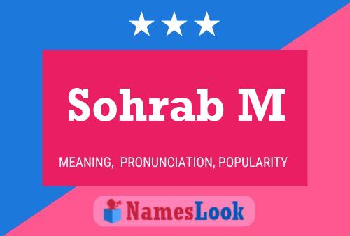 Sohrab M 名字海报