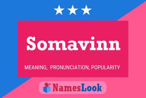 Somavinn 名字海报