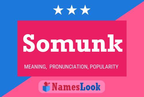 Somunk 名字海报