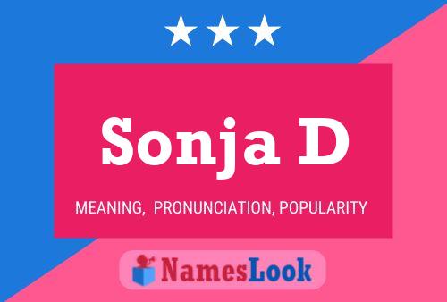 Sonja D 名字海报