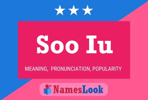 Soo Iu 名字海报