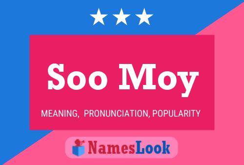 Soo Moy 名字海报