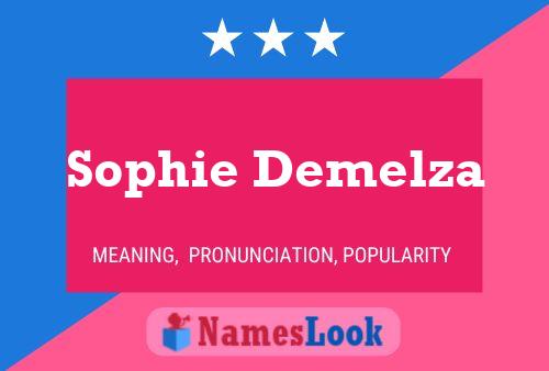 Sophie Demelza 名字海报