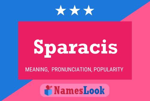 Sparacis 名字海报