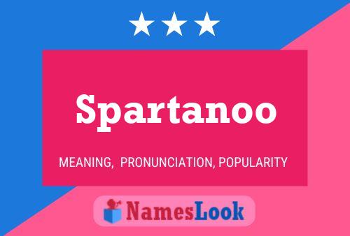 Spartanoo 名字海报