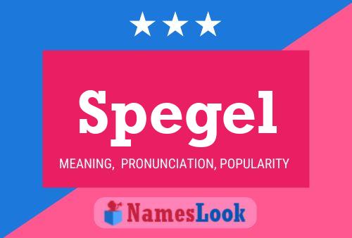 Spegel 名字海报