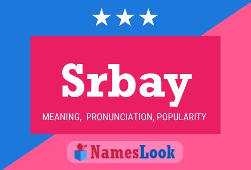 Srbay 名字海报