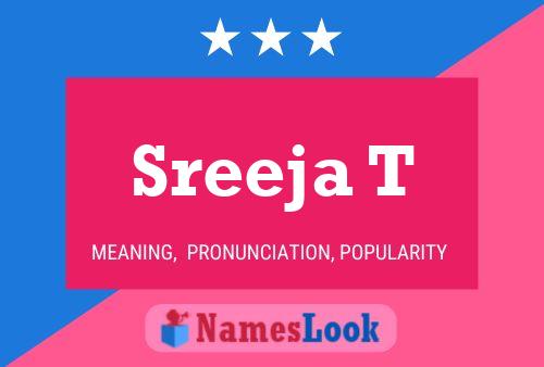 Sreeja T 名字海报