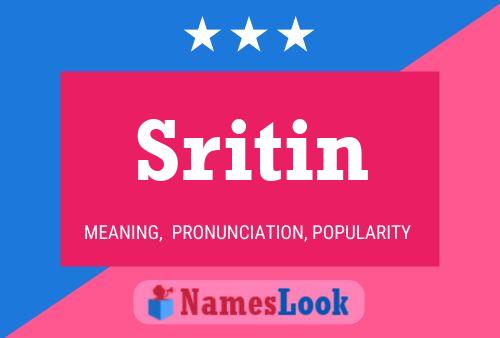 Sritin 名字海报