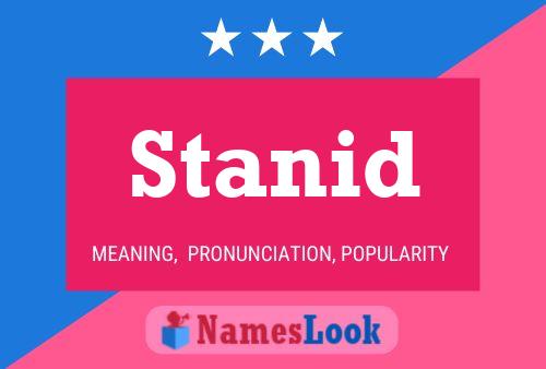 Stanid 名字海报