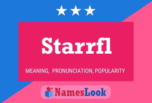 Starrfl 名字海报