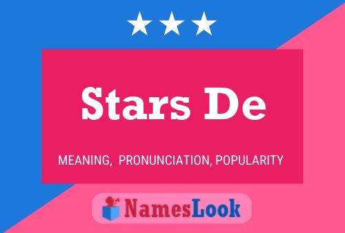 Stars De 名字海报