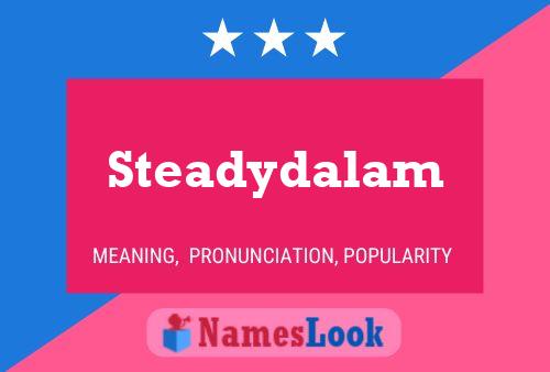 Steadydalam 名字海报