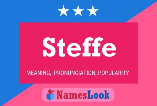 Steffe 名字海报