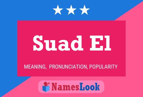 Suad El 名字海报