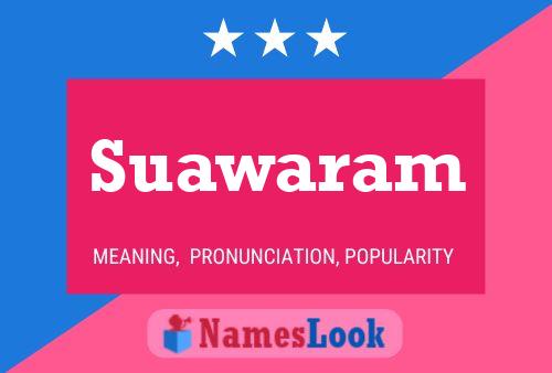 Suawaram 名字海报