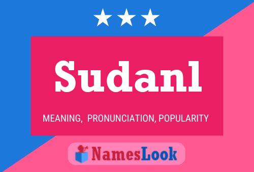 Sudanl 名字海报