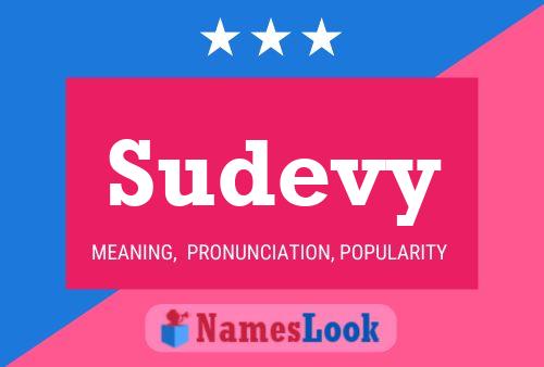 Sudevy 名字海报