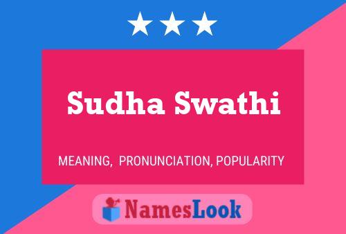 Sudha Swathi 名字海报