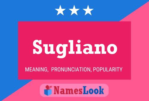 Sugliano 名字海报