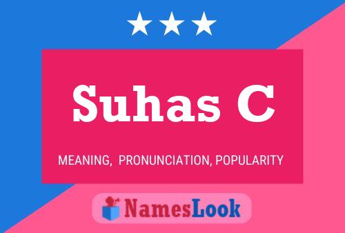 Suhas C 名字海报