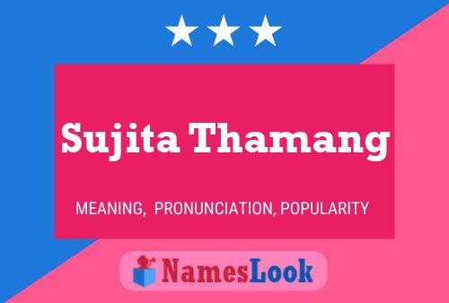 Sujita Thamang 名字海报