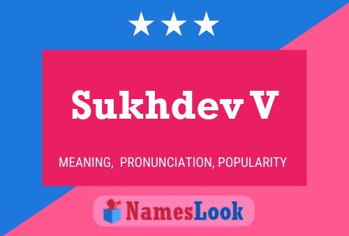 Sukhdev V 名字海报