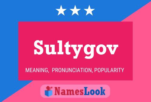 Sultygov 名字海报