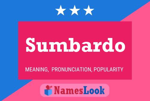 Sumbardo 名字海报