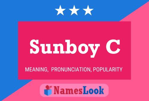 Sunboy C 名字海报