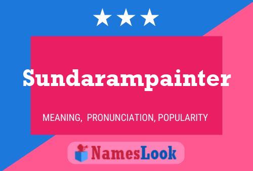 Sundarampainter 名字海报