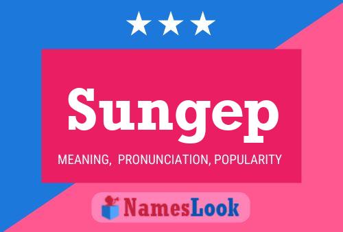 Sungep 名字海报