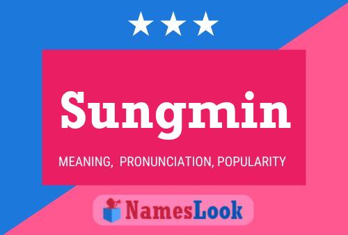 Sungmin 名字海报