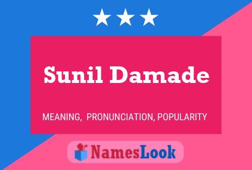 Sunil Damade 名字海报