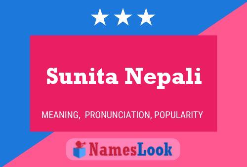 Sunita Nepali 名字海报